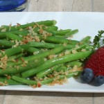 Green Beans with Crispy Panko