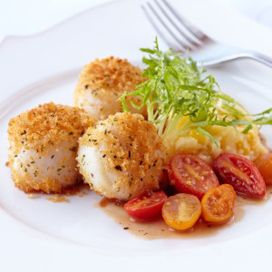 Baked Scallops