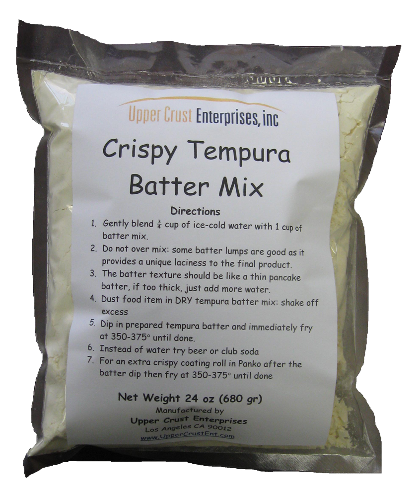 Crispy Tempura Batter Mix Retail Package 24oz