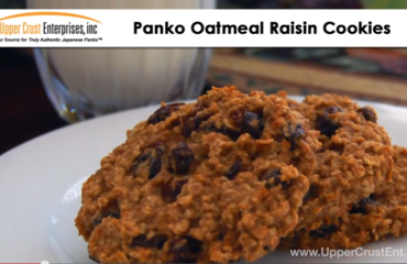 Panko Oatmeal Raisin Cookies