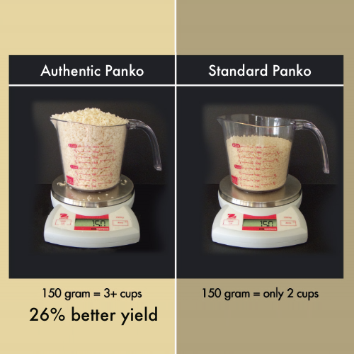 Authentic Panko vs. Standard Panko